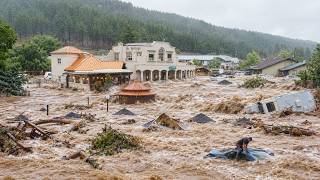 Tragedy in Pagosa Springs, Colorado, USA! Flooding Destroy Everything, Cars Swept Away