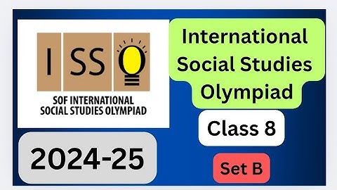 #FavFive | SOF International Social Studies Olympiad Class 8 Set B 2024-25 | ISSO | #isso | #class5