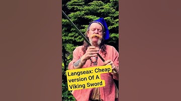 Viking Langseax: Anglo-Saxon or Viking? A Cheap Version of A Sword