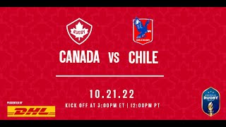 Rugby Canada Men&#39;s 15s: Canada vs. Chile Oct.21 2022