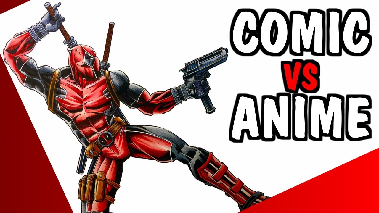 Epic Art Battle - Comic VS Anime *Collab with Andrezin Drawings*