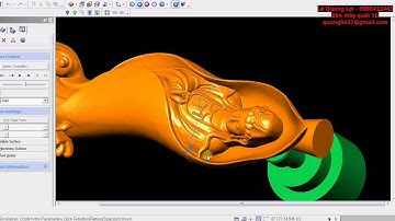 Đường dao 4 trục minh họa chạy tượng