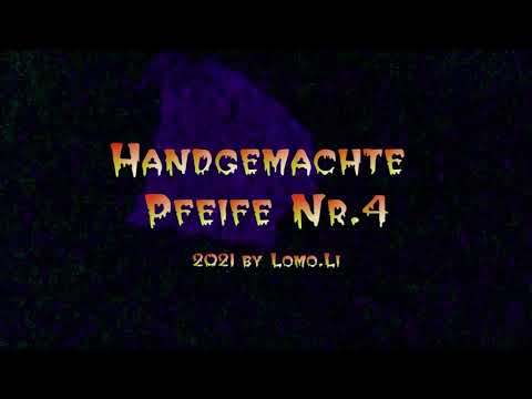 Handgemachte Pfeife Nr.4 Nacht