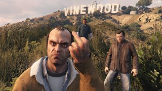 GTA 5 - Trevor, Michael & Franklin tour the entire map of San Andreas in a helicopter