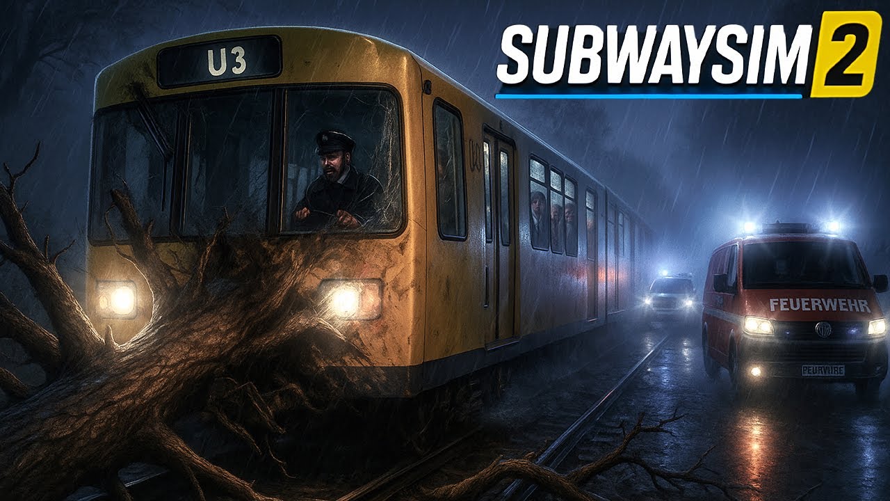 Notfall auf der U3! Evakuierung bei Dunkelheit – SubwaySim 2 #03