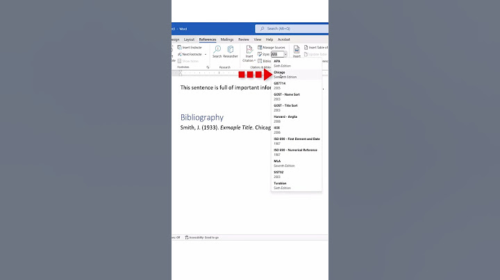 Switch Citation Styles in Microsoft Word in 3 Clicks!⏱️