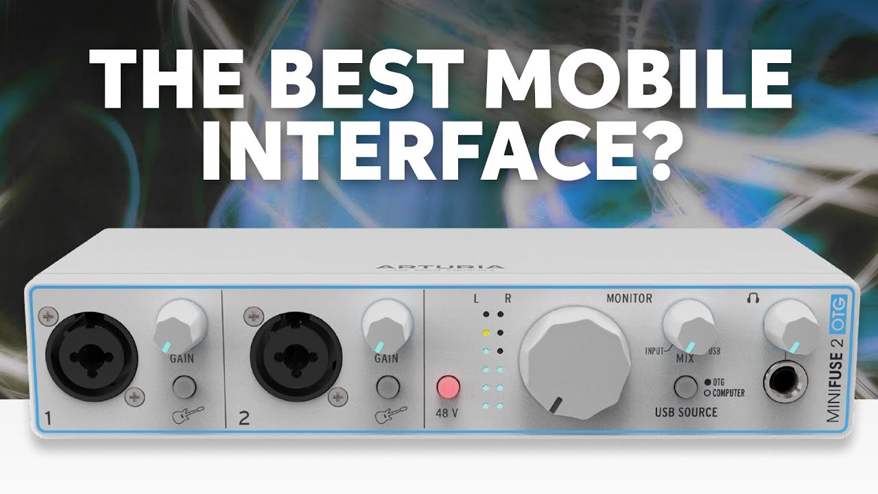 Arturia MiniFuse 2 OTG USB-C Audio Interface - White | Sweetwater