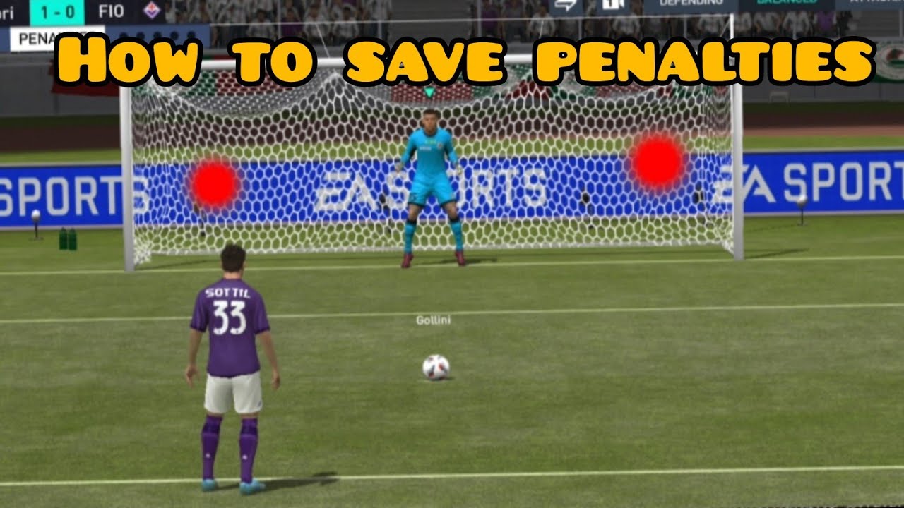 HOW TO SAVE PENALTIES EASILY IN FIFA MOBILE 23 YouTube