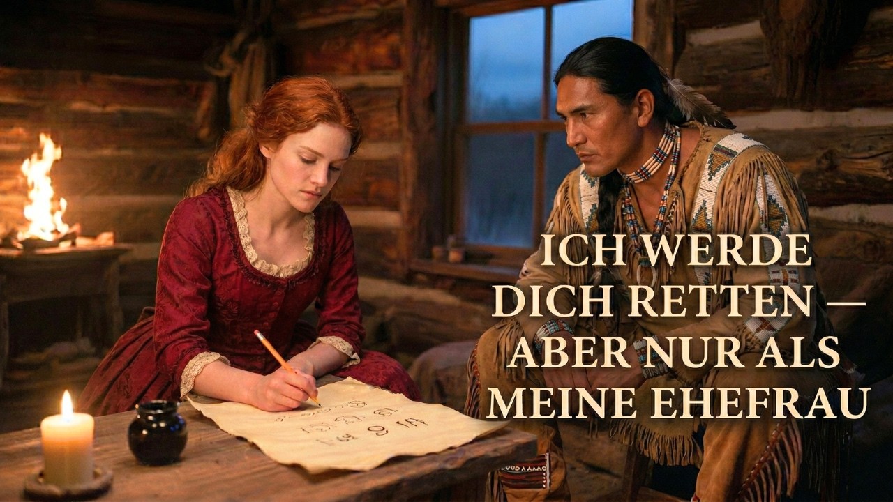 Verzweifelt in der Wüste verloren, sagte der Apache: „Ich rette dich – aber nur als meine Frau“