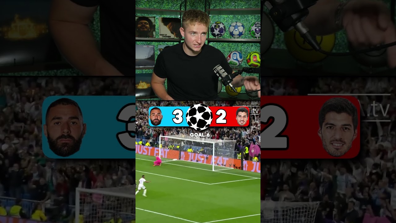 SUAREZ'S LAST 10 UCL GOALS VS BENZEMA'S LAST 10 UCL GOALS!