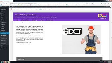 Divi Handyman Child Theme One Click Installation