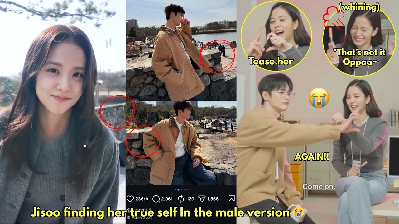Just noticed Jisoo’s been using her aegyo tone a lot more when talking to Seo In-guk👀
