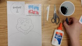 Dr. Seuss Blow Art