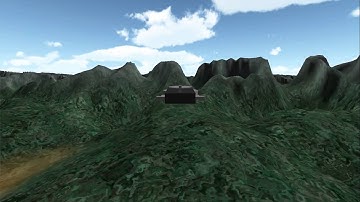infinite terrains code for unity3d