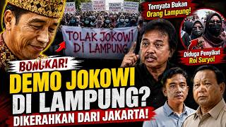 Ngakak! Jokowi Ditolak di Lampung! Ternyata emak-Emak Pasukan Nasbung || Neti: Impor dari Jakarta!