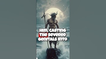 SHOCKING Greek Mythology Story: The Castration of Uranus by Cronus!