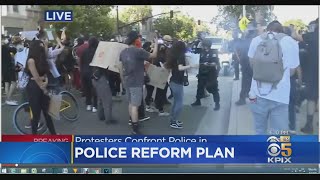 San Jose Mayor Unveils Police Reforms In Wake Of Clashes With BLM Protesters