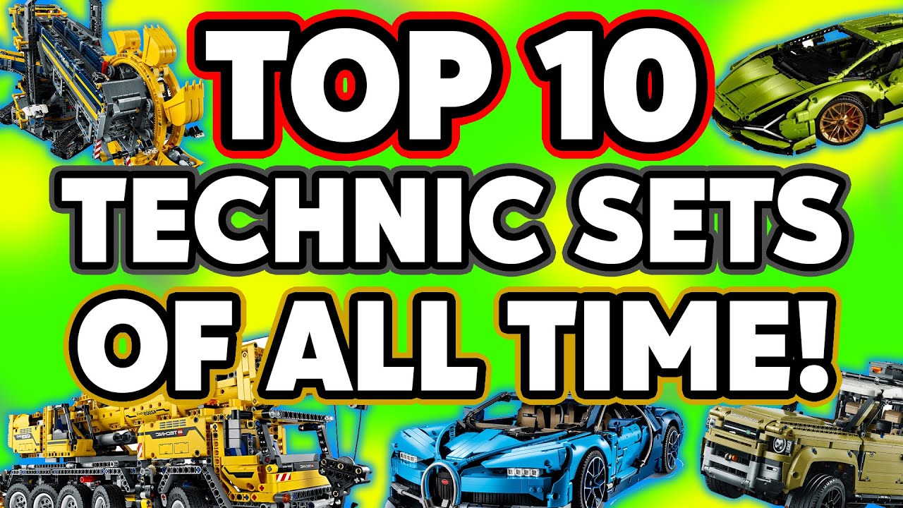 Top 10 Largest LEGO Technic Sets of ALL TIME!