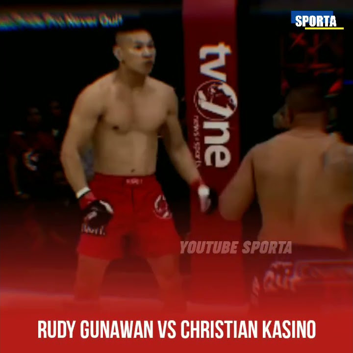 1 PUKULAN MENUMBANGKAN 5 ORANG! RUDY 'AHONG' GUNAWAN  - ONE PRIDE MMA