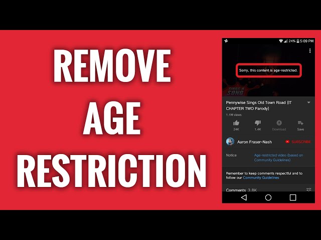 How To Remove Age Restriction On YouTube App (Easy & Working) class=