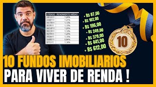 Top10 Fundos Imobiliários Renda Mensal Todo Mês Com Os Melhores Fiis Para Comprar Hoje