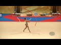 SALOS Anastasiia (BLR) - 2018 Rhythmic Worlds, Sofia (BUL) - Qualifications Ribbon