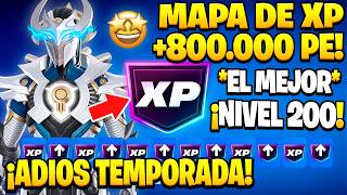 MAPA DE XP 🤩🐐 COMO SUBIR DE NIVEL EN FORTNITE RAPIDO 🔥 MAPA XP O MAPAS DE XP FORTNITE TEMPORADA 4