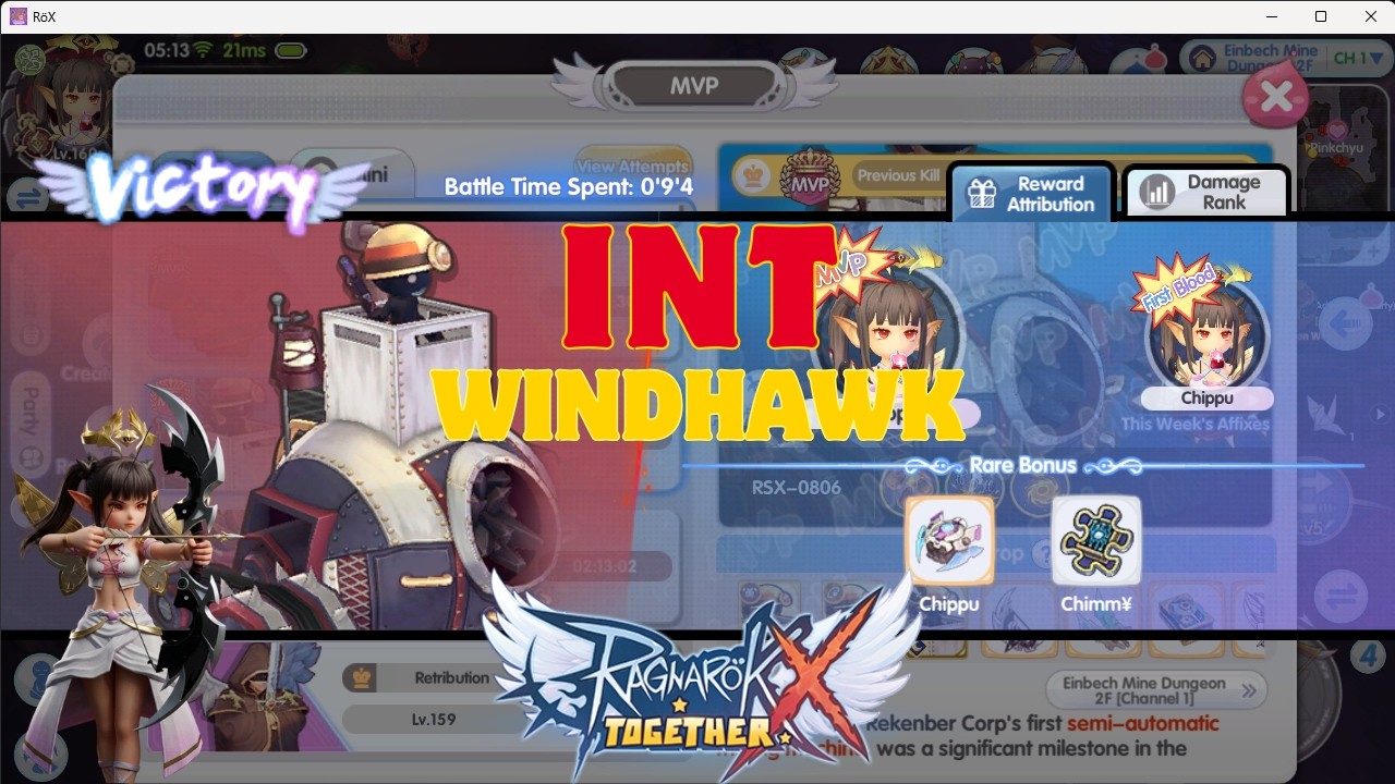 [ROX SEA] Updated INT Crit Windhawk Build and Enchantment Transfer ...