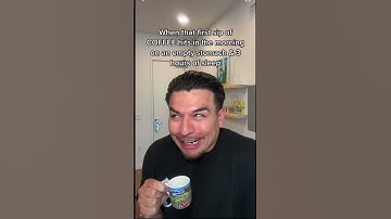 When the first sip of COFFEE hits in the morning 😂 #shortscreator