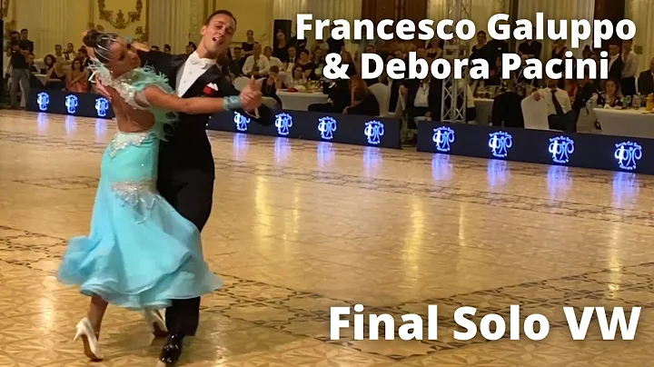 Francesco Galuppo & Debora Pacini | Solo Viennese Waltz | Final European Championship 2022