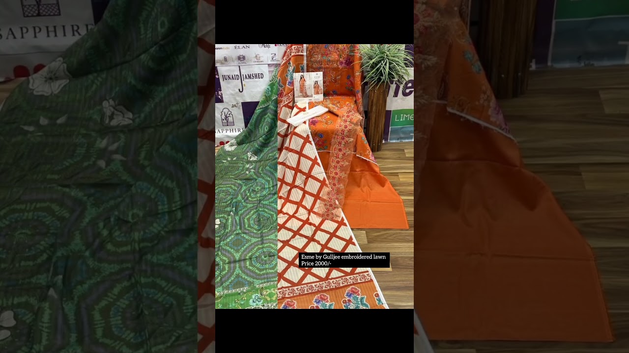 ESME BY GULLJEE EMBROIDERED LAWN||📲6394960240