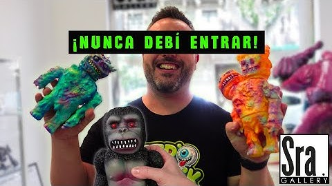 ¿Nos pasamos al ART TOY? Visitamos SRA GALLERY y compramos nuestro PRIMER MEXAFUBI de FRANK MYSTERIO