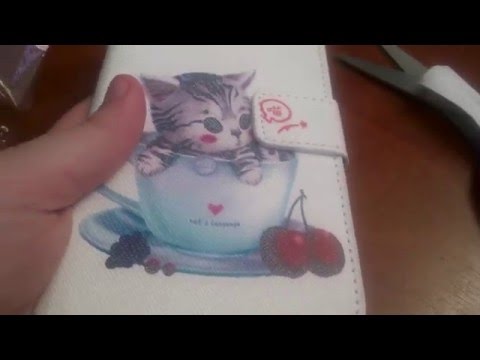 Посылочка из Китая:Чехол на Alcatel Onetouch! Моя первая в жизни посылка!!!