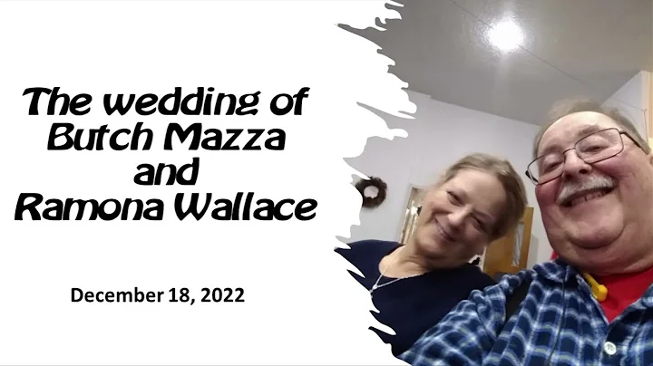 Butch and Ramona wedding ceremony, December 18 2022