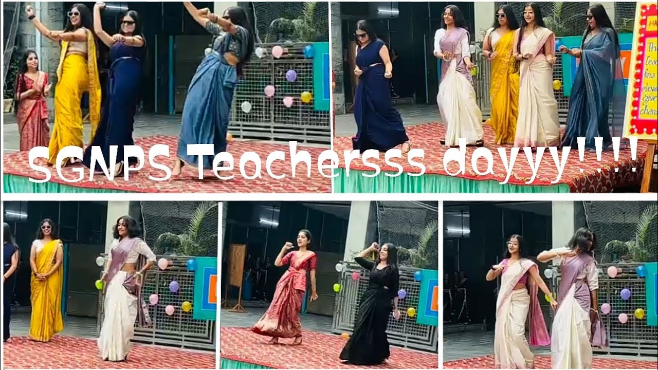 SGNPS Adarsh Nagar Teacher's Day Celebration Dance performance by 12th ...