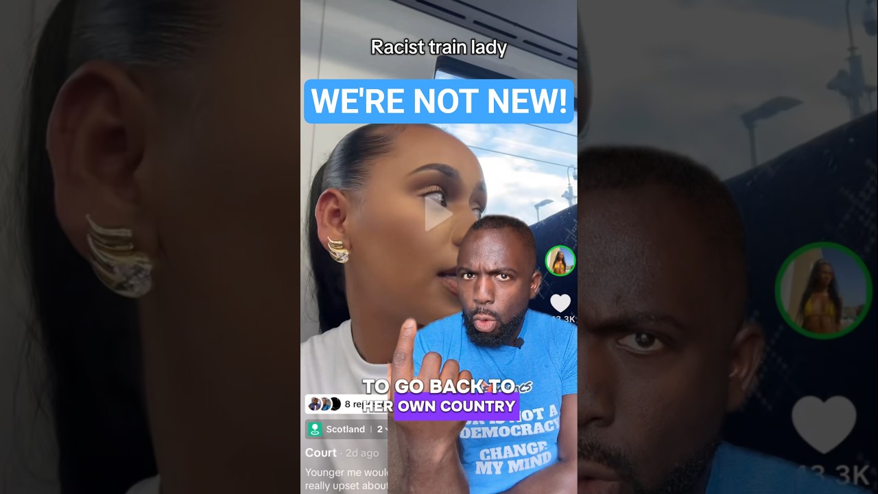 Tiktok "discovers" Black people can be Scottish!