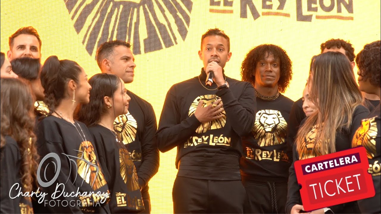 Mi Rey Mexico El Rey León México presenta su Elenco 2025 - YouTube