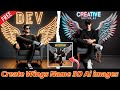 Create 3d ai wings name images boygirl editing tutorial  bing ai image creator tutorialediting