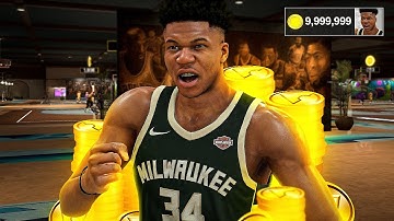 99 OVR GIANNIS ANTETOKOUNMPO DOMINATES THE STAGE 1V1 COURT on NBA 2K21