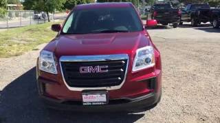 2017 Gmc Terrain Sle All Wheel Drive Red Oshawa On Stock