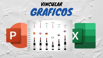 Cómo Vincular Gráficos de Excel con Power Point - Administrador de Vínculos en Power Point
