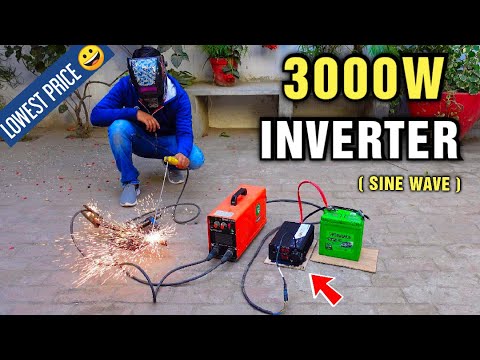 3000 Watt Pure Sine Wave Inverter hook up to Car battery - 12v DC to 220v AC Converter  CNSWIPOWER