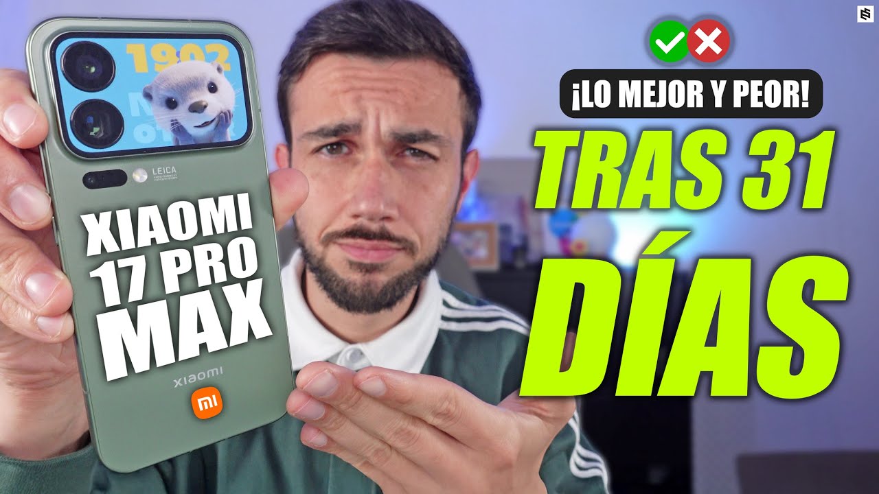 XIAOMI 17 PRO MAX!🤯Lo que NADIE CUENTA tras 1 MES | REVIEW