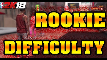 MY CAREER EASY ROOKIE DIFFICULTY CHANGE DIFFICULTY SETTINGS | NBA 2K18  *PATCHED 1.04*