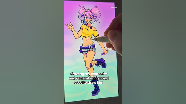 POV: drawing your OC and remembering their old design