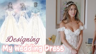 I designed my wedding dress!  | YB Chang