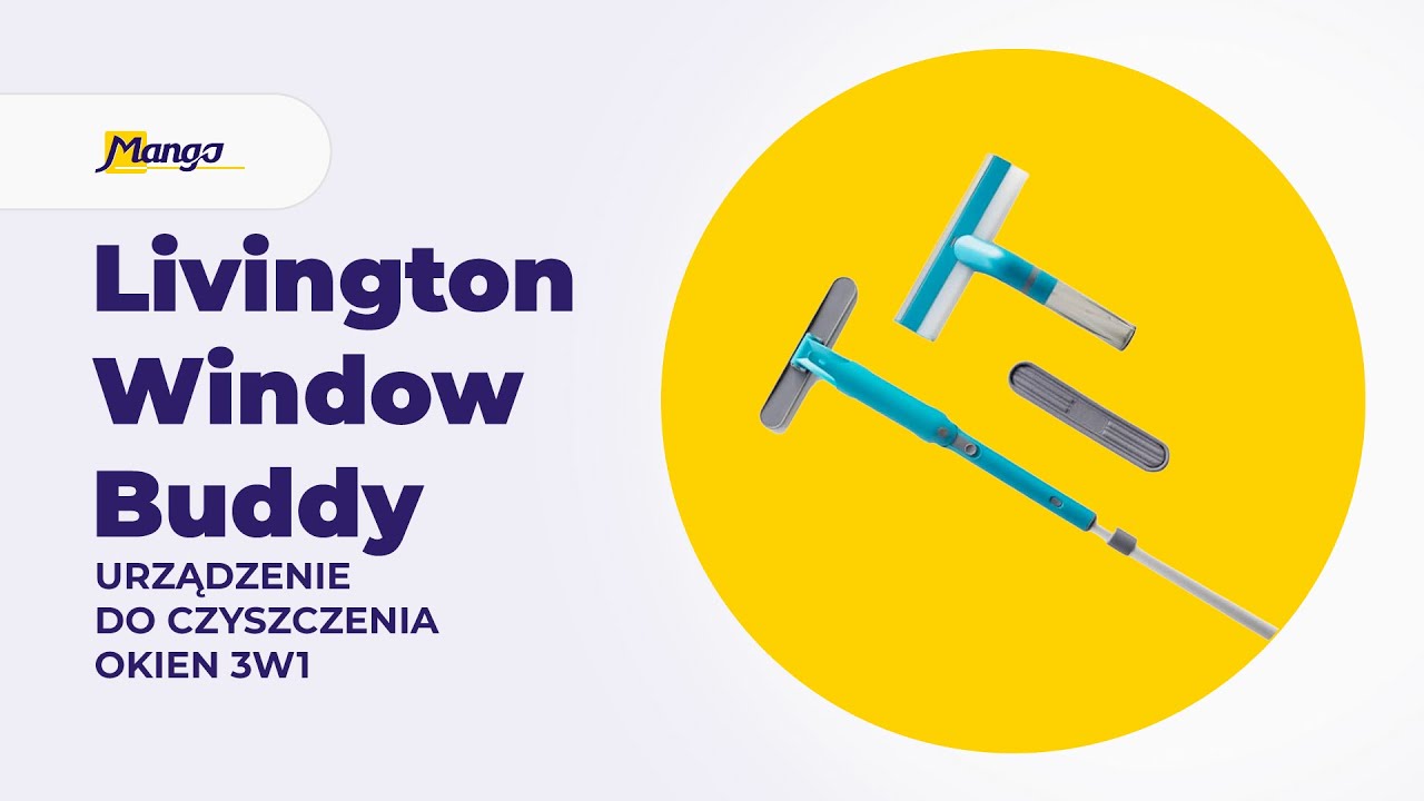 Livington Window Buddy - urządzenie do czyszczenia okien 3w1 | Mango.pl