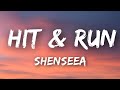 shenseea - Hit & Run (Lyrics)