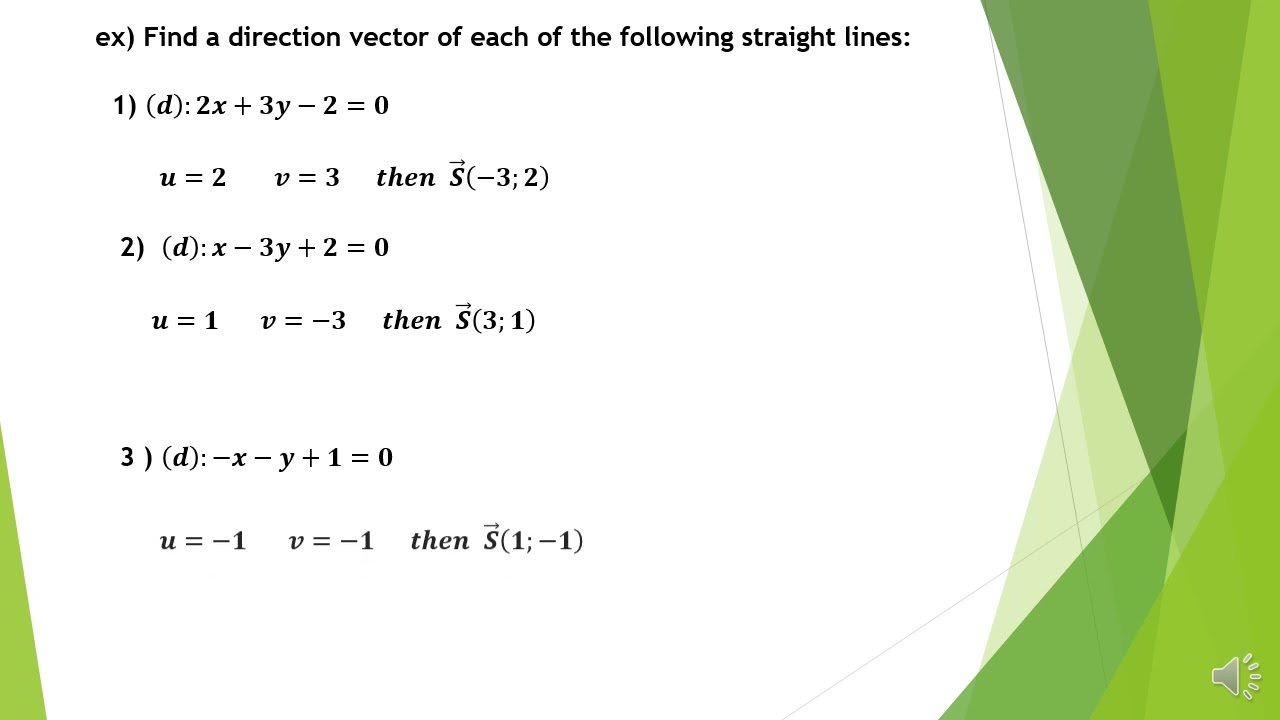 Lines in coordinate system(1)