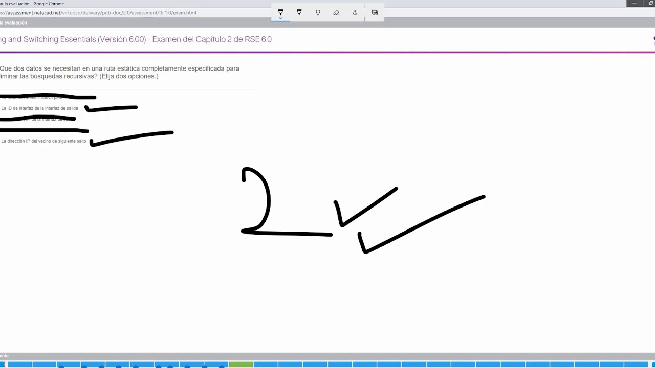Routing and Switching Essentials (Versión 6.00) - Examen del Capítulo 2